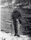 11th Feb 1976, 23 and a half pound fish taken at McLeods Pool by A Rennie